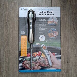 NIB* Polder Safe-Serve Instant Read deluxe food thermometer